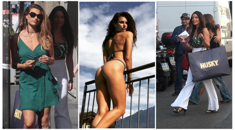 Dayane Mello: shopping sexy a Milano con Cloè D'Arcangelo
