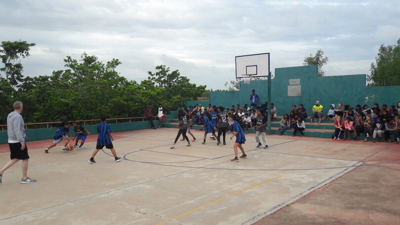 Il basket NBA di Shanti Bhavan