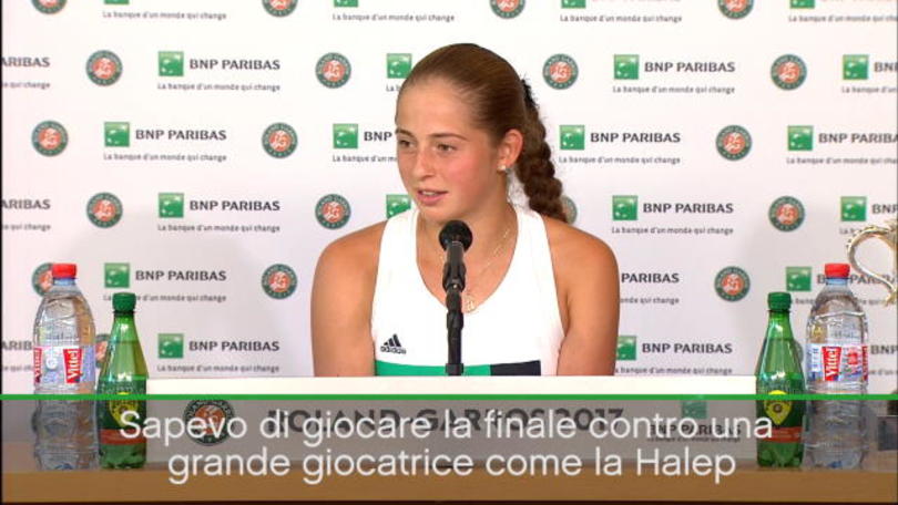 Ostapenko: "La vittoria? Pensato a divertirmi"