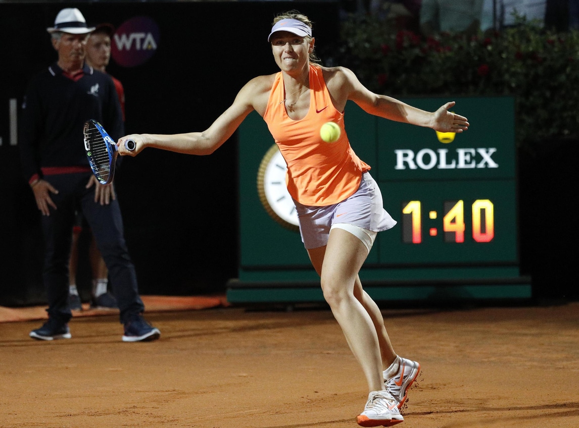 Tennis: Sharapova salta Wimbledon per uno stiramento