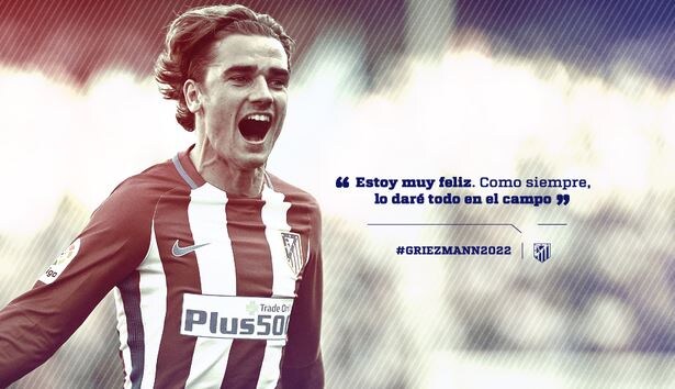 Calciomercato, ufficiale: Griezmann-Atletico Madrid fino al 2022