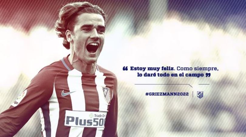 Calciomercato, ufficiale: Griezmann-Atletico Madrid fino al 2022