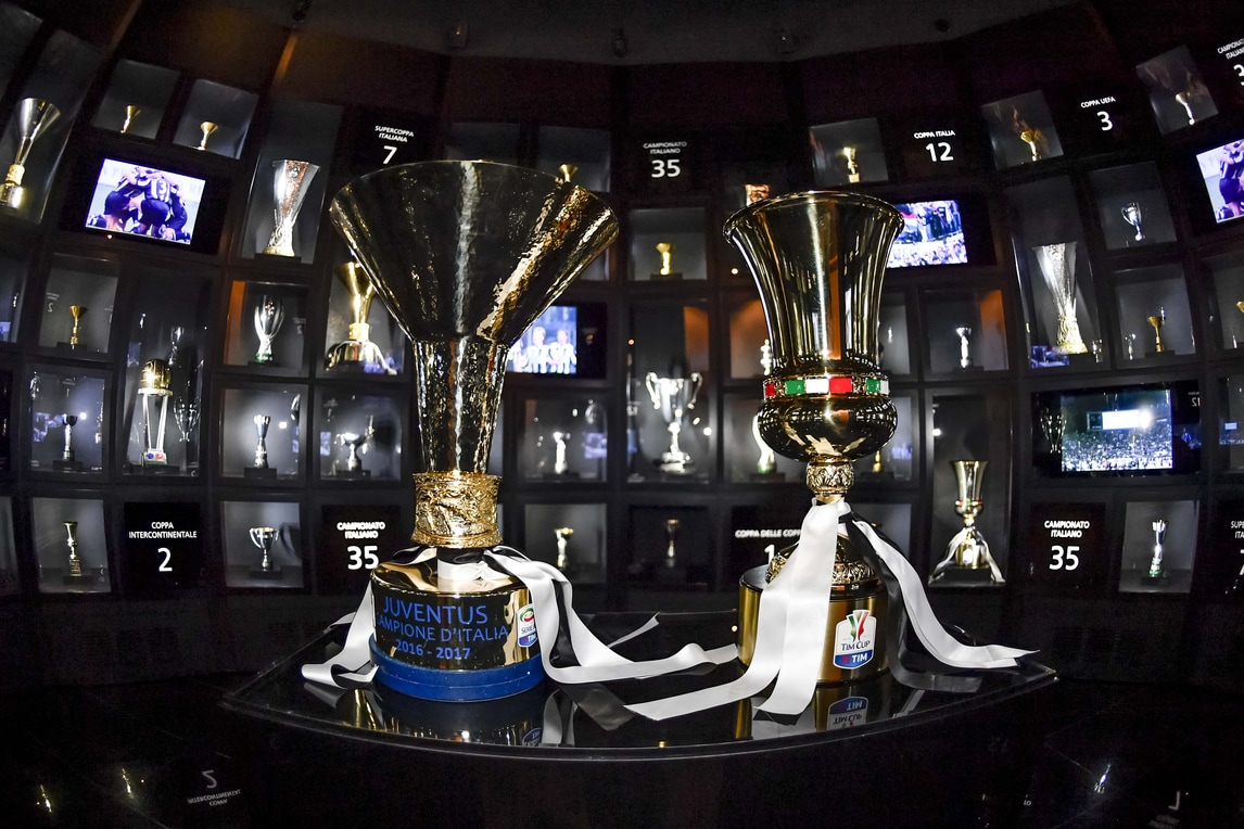 Juventus, Scudetto e Coppa Italia 2017 arrivano al JMuseum