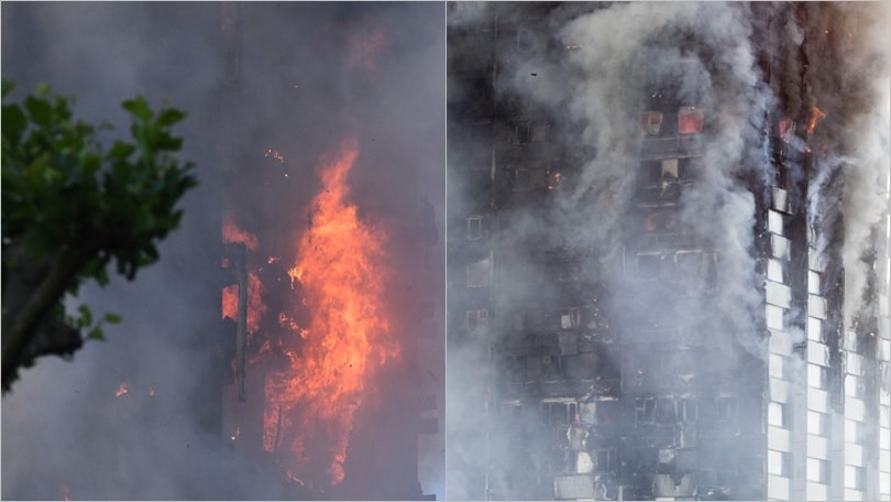 Londra, incendio spaventoso alla Grenfell Tower: «Ci sono dei morti»