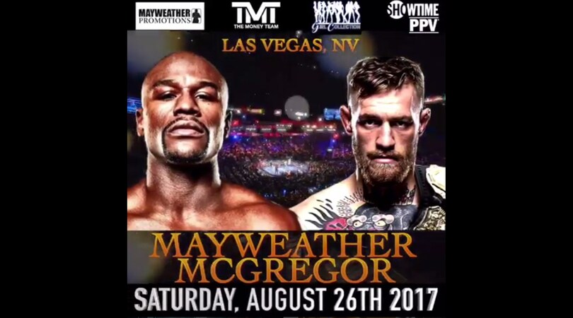 Mayweather-McGregor, ora è ufficiale: il 26 agosto a Las Vegas