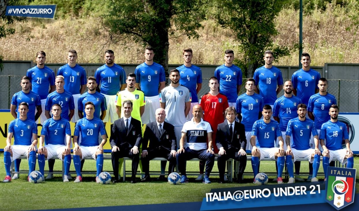 Europeo Under 21, numeri di maglia dell'Italia: a Bernardeschi il 10