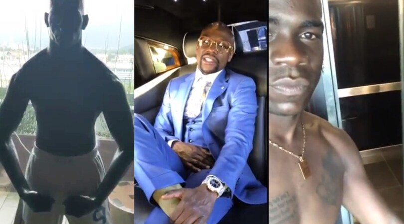 Nasce la Mayweather Challenge: Balotelli il primo a rispondere