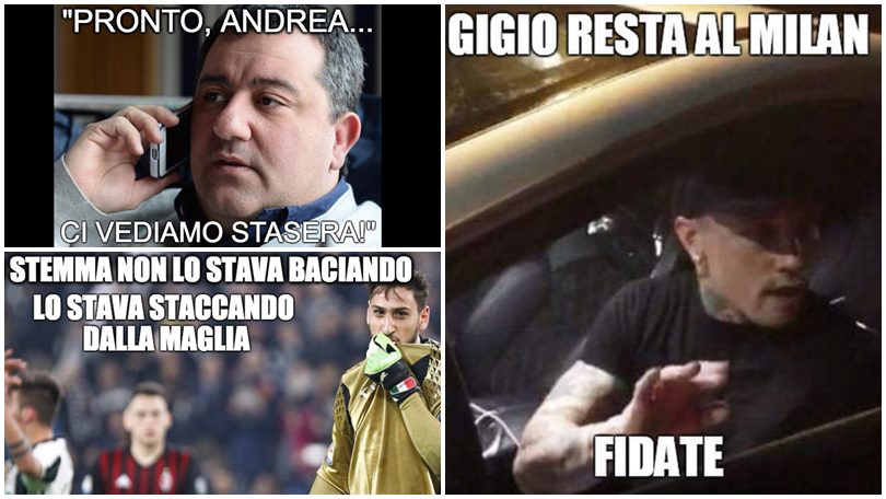 Milan, Donnarumma non rinnova: reazioni social furiose dei tifosi rossoneri