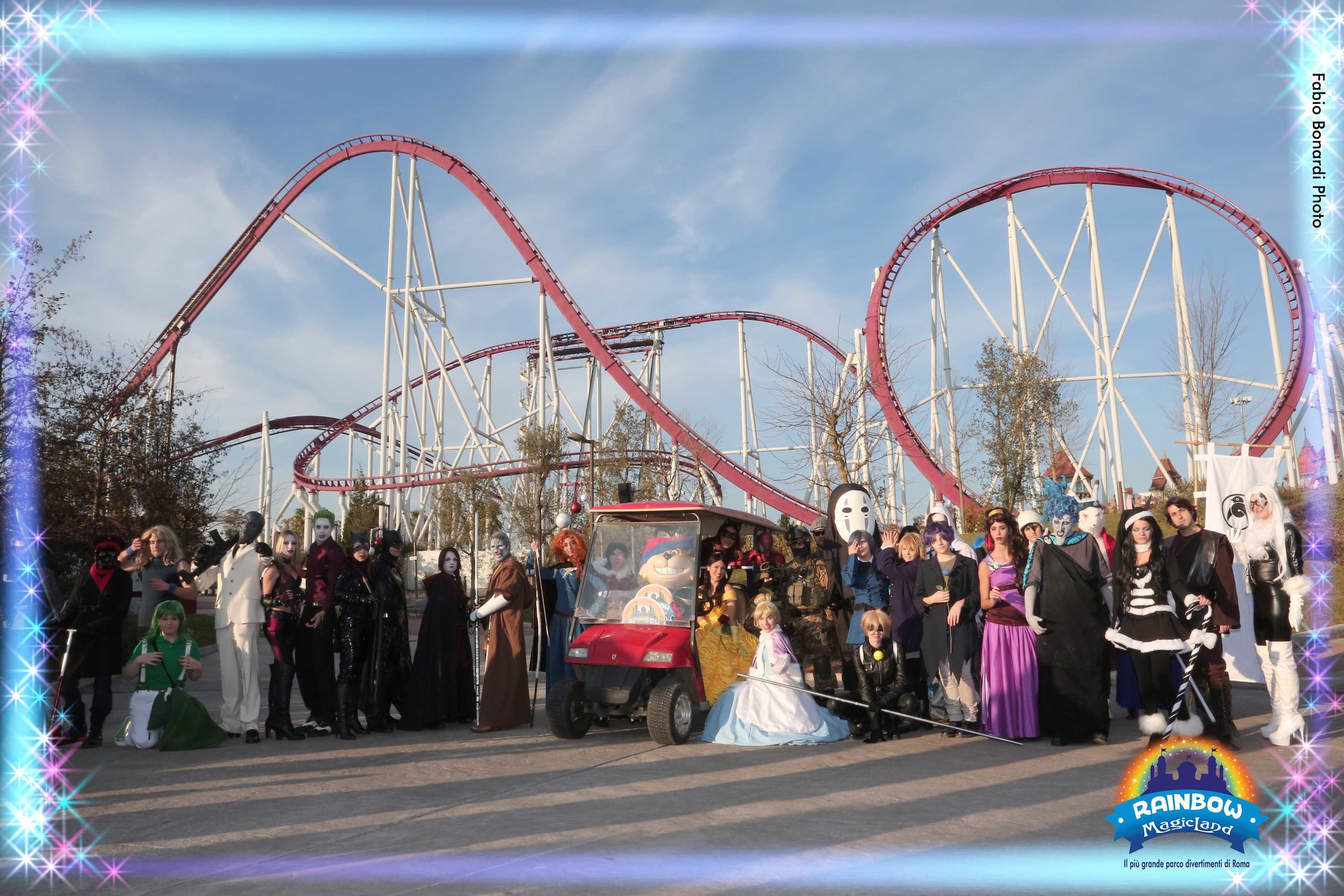 Rainbow MagicLand si veste Cosplay