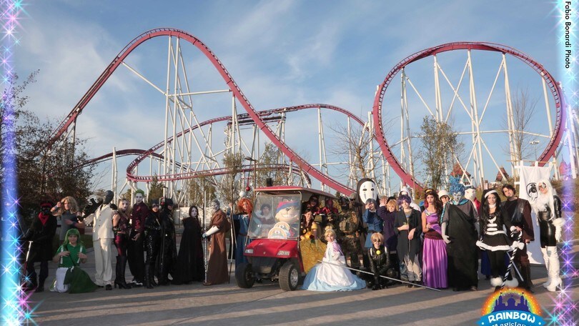 Rainbow MagicLand si veste Cosplay