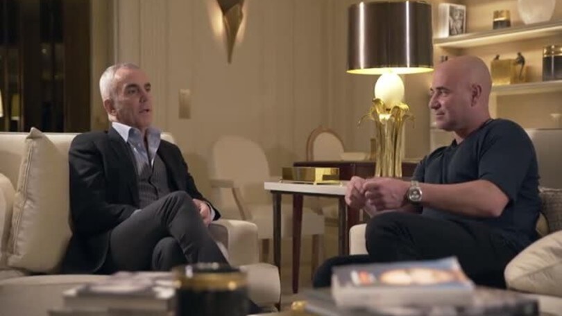 I signori del tennis: Buffa intervista Agassi. Ecco l'anteprima