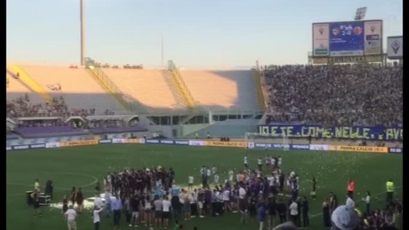Parma in Serie B: la premiazione degli emiliani