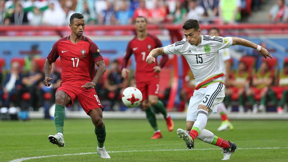Confederations Cup, Portogallo-Messico 2-2: il romanista Moreno ferma CR7