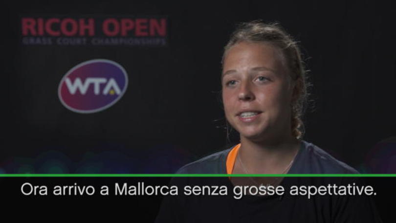 Kontaveit: "Sull'erba vado forte"
