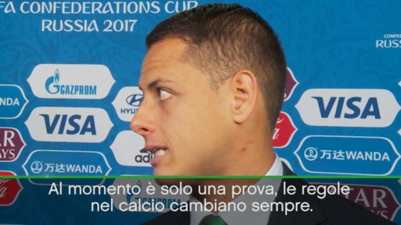 Chicharito: "VAR, una stranezza"