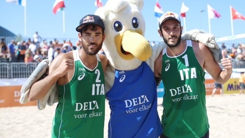 Beach Volley: Lupo-Nicolai terzi all'Aia
