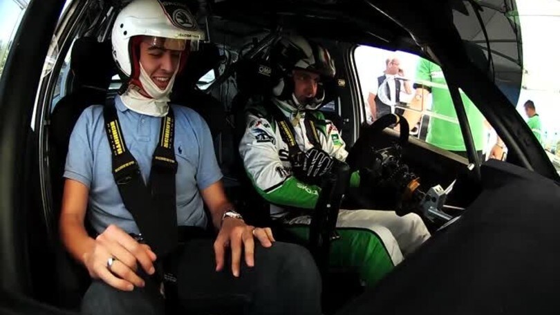 Skoda Fabia R5, a tutto gas tra salti e pietraie