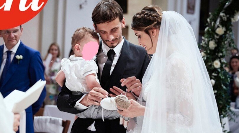 Gabbiadini sposa la bella Martina, conosciuta sugli spalti del Dall'Ara