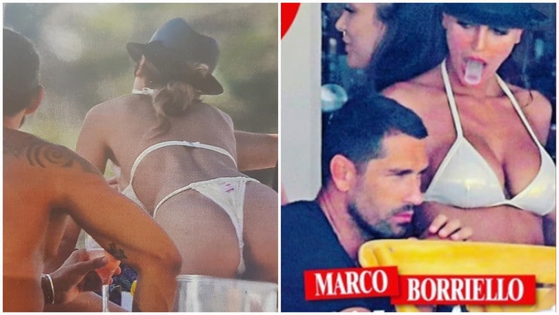 Borriello e Cristina Buccino, che feeling a Ibiza!