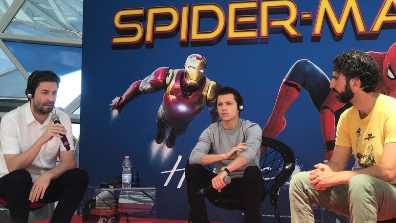 Spider-Man Homecoming, Tom Holland a Roma: "Sarà un personaggio diverso"