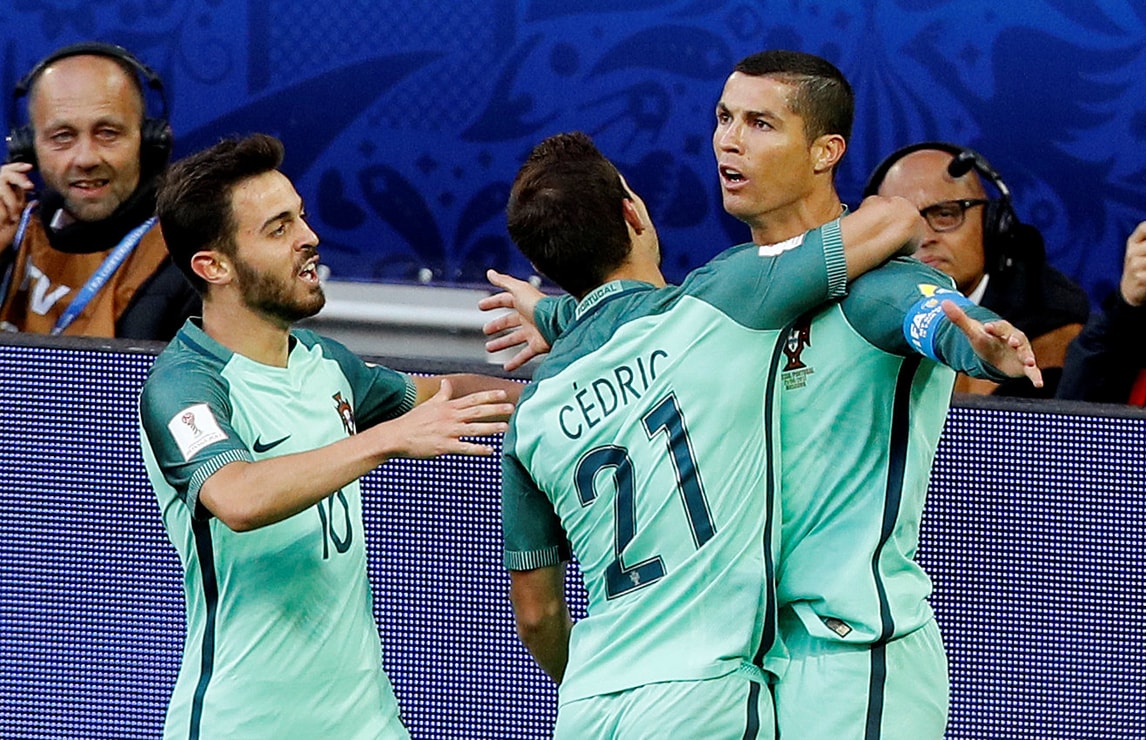 Confederations Cup, Russia-Portogallo 0-1: decide Ronaldo di testa