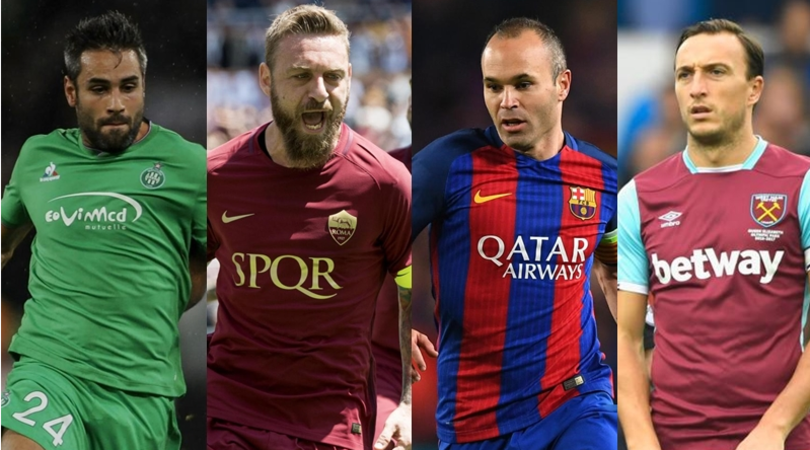 One-club-man: De Rossi primo in Europa. E gli altri?