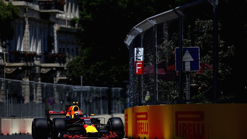 F1 Baku Red Bull davanti Vettel terzo