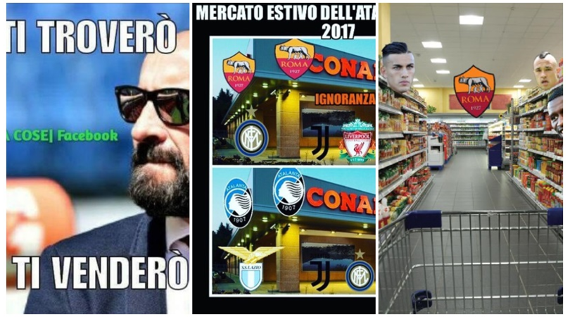 La Roma vende Salah, Manolas e Paredes: i social non perdonano
