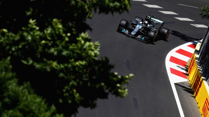 F1 Baku, a Bottas le terze libere: problemi per Vettel, è 12/o