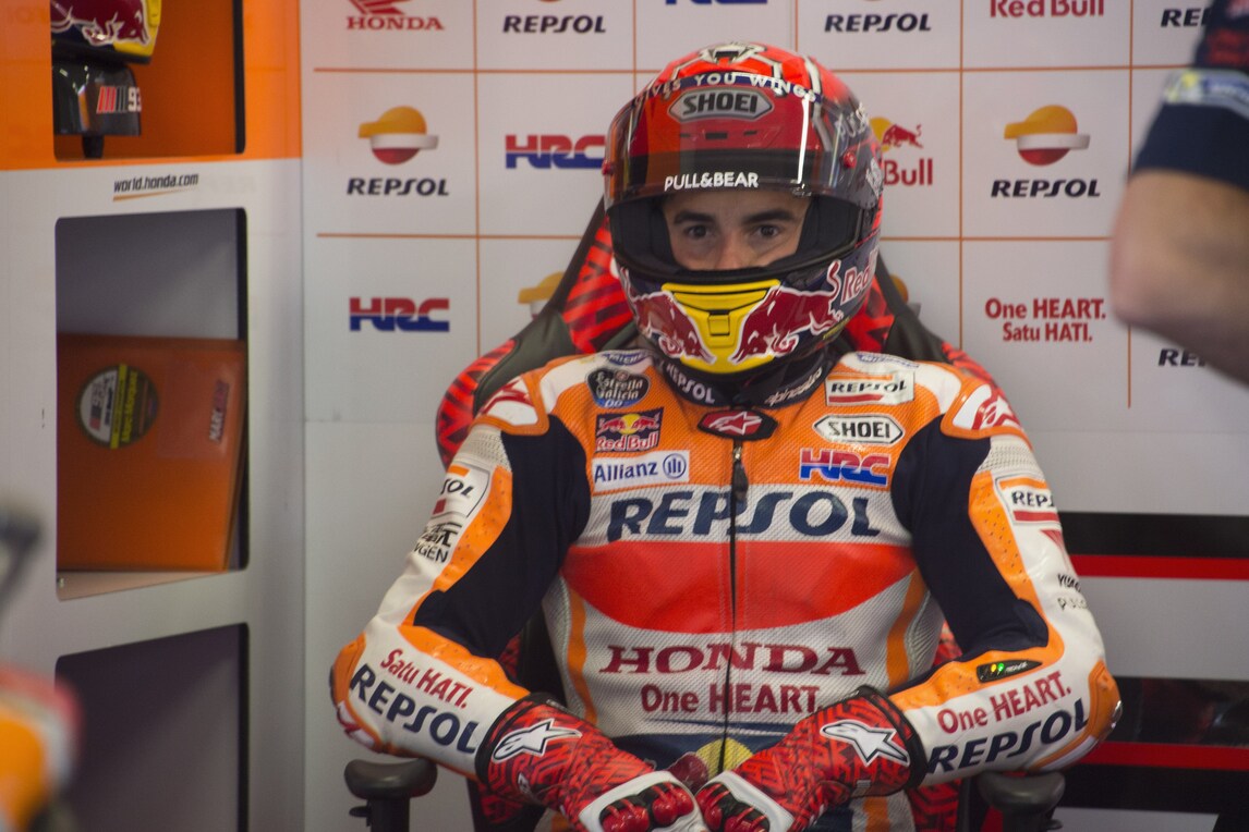 MotoGp Assen, Marquez: «Prima fila era l'obiettivo»