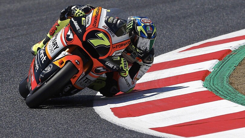Moto2, Assen: Baldassarri ok, ma che spavento!