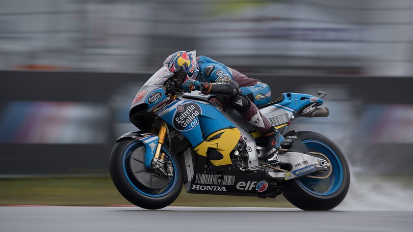 MotoGp Assen, Warm Up: Miller davanti, Rossi decimo sul bagnato