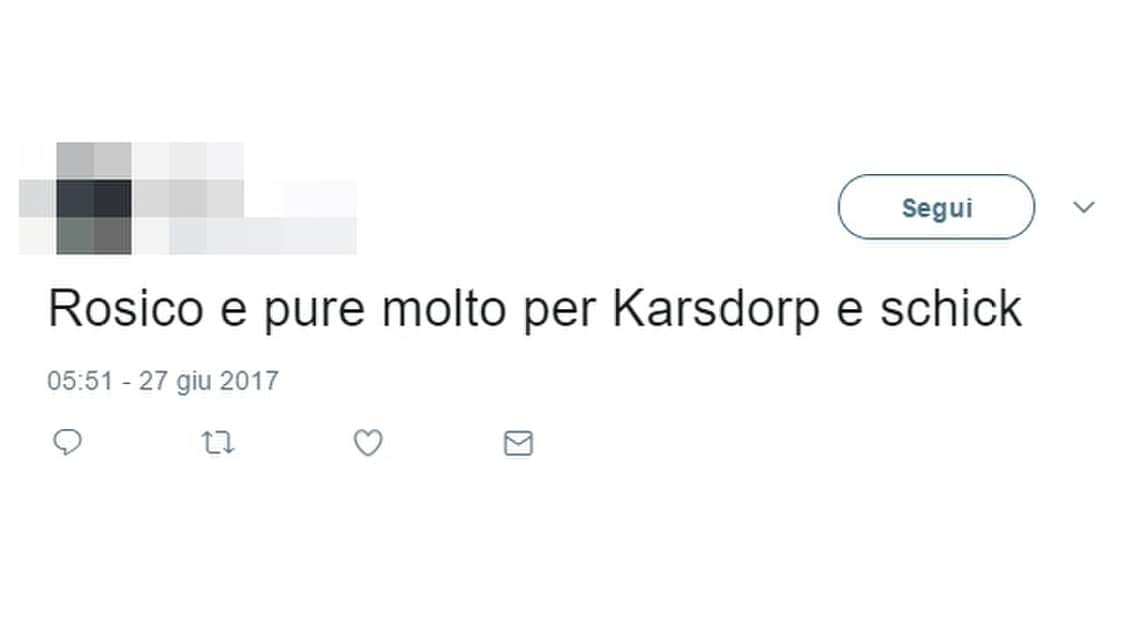 Karsdorp a Roma, ecco le prime reazioni dei tifosi sui social