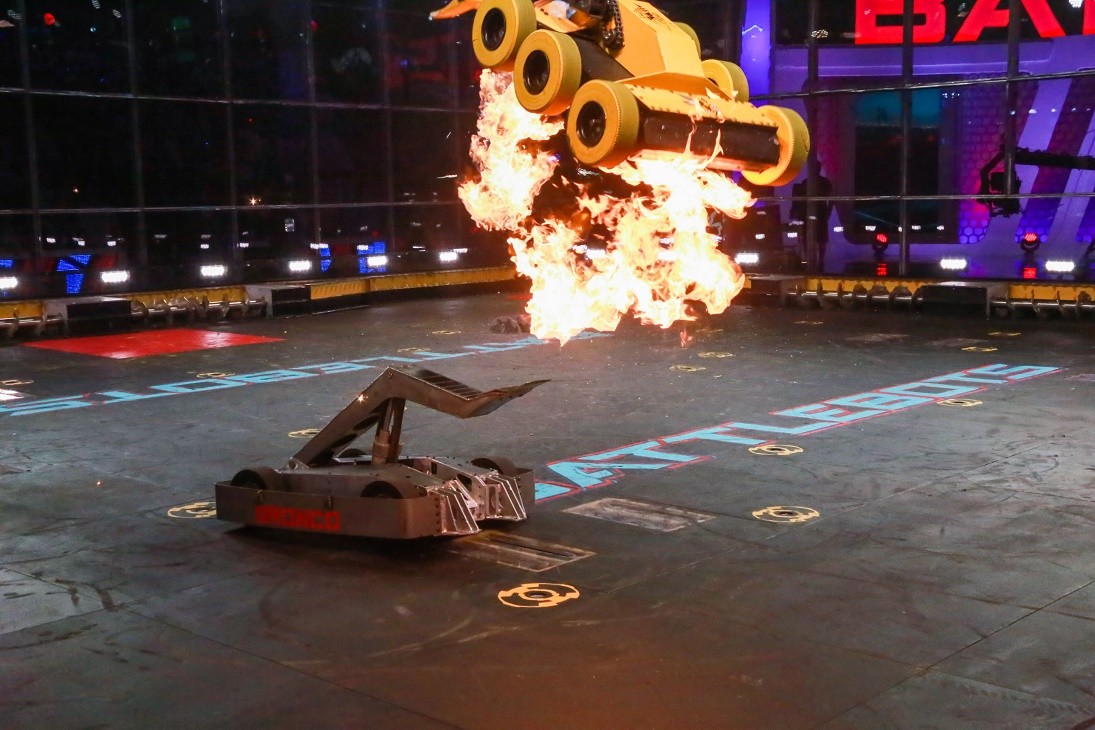 Battlebots, botte e show tra robot