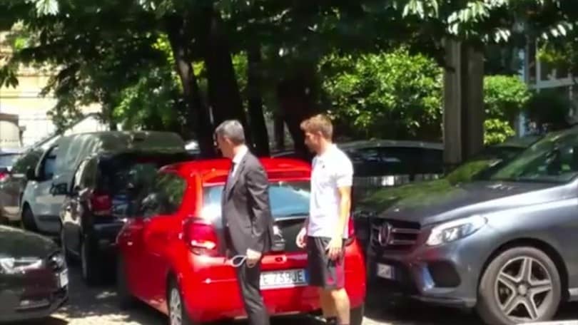 Milan, Borini termina le visite mediche