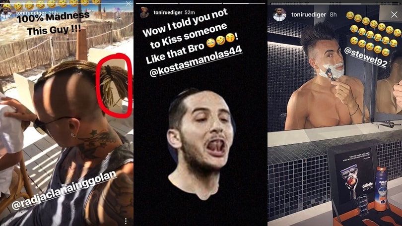 Roma, nessuno sfugge ai meme di Rudiger