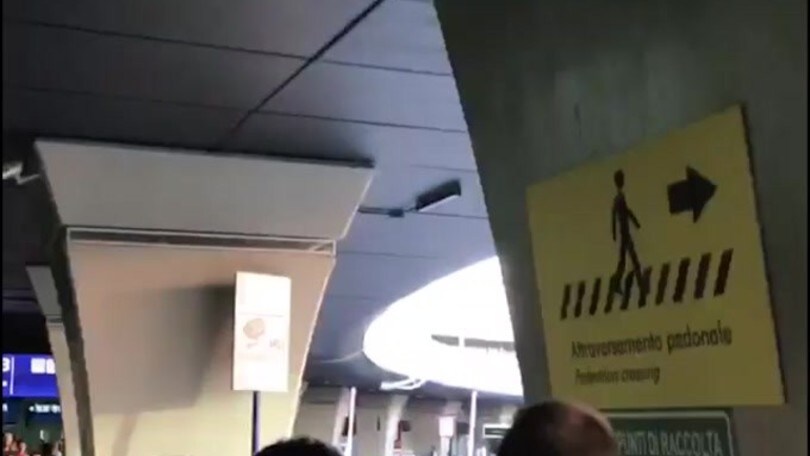 Lazio, l'arrivo nella capitale di Marusic
