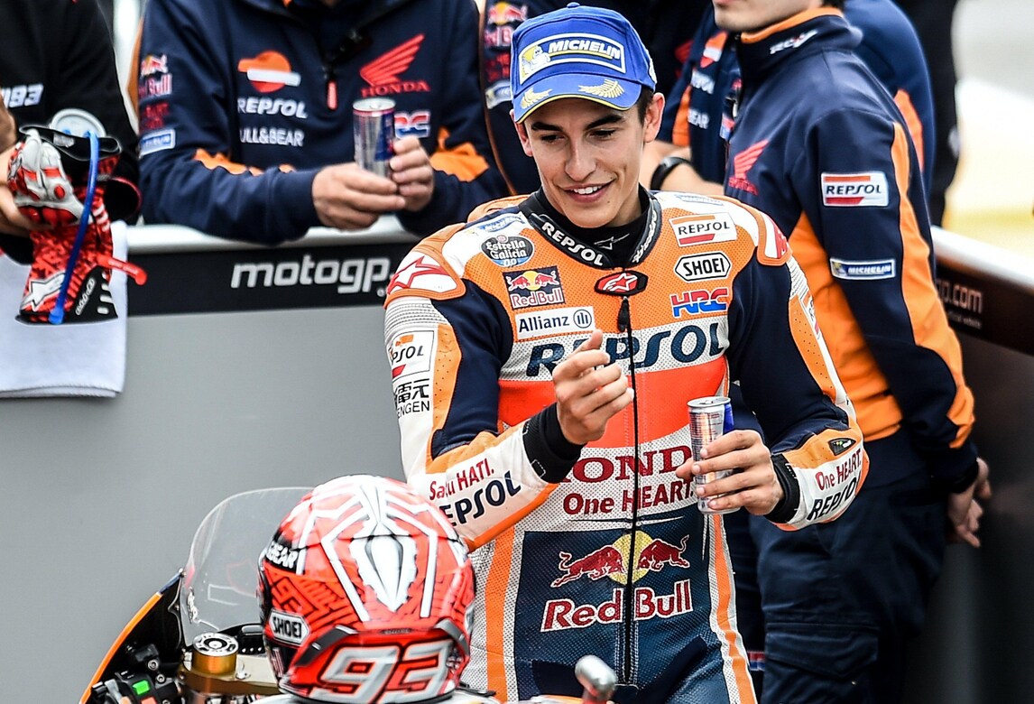 MotoGp Germania, Marquez: «Sul bagnato una pole difficile»