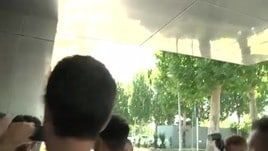 Milan: atterrato a Linate Calhanoglu