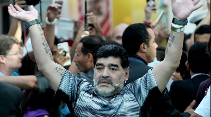 Maradona: «A Napoli ho toccato il cielo con le dita»