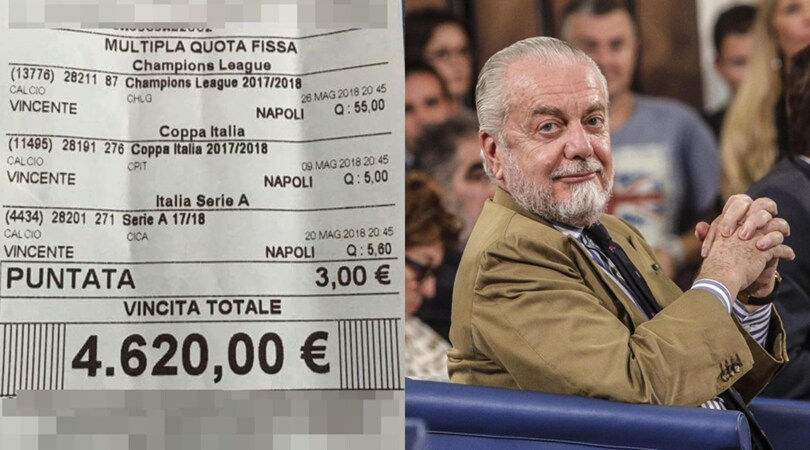 Napoli, il tifoso ottimista che si gioca il Triplete