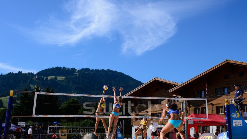 Beach Volley: giornata no per le coppie azzurre a Gstaad