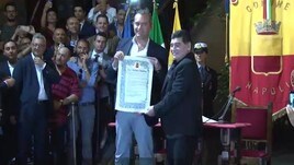 Maradona, ecco il documento che certifica la cittadinanza onoraria