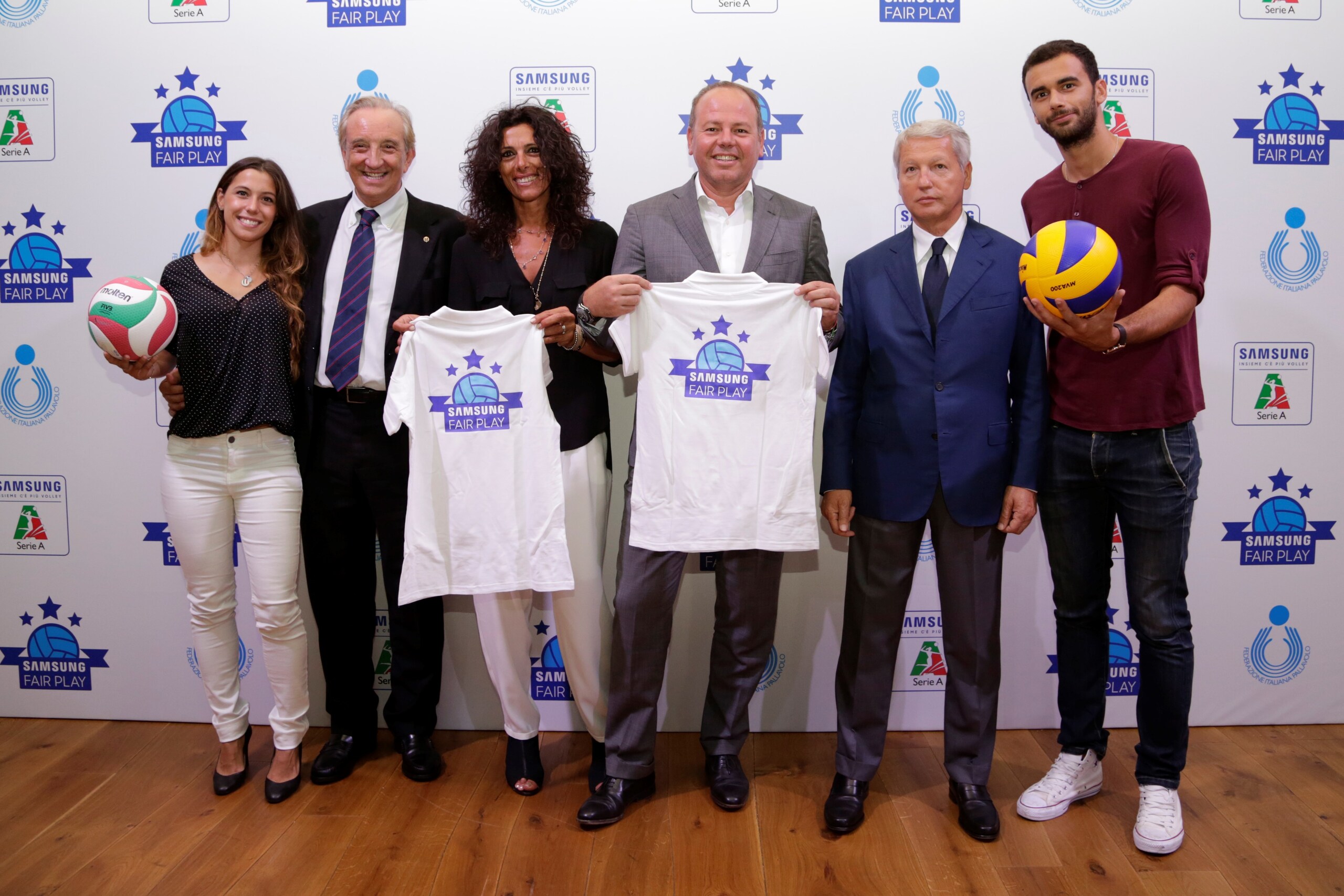 Samsung accanto al volley