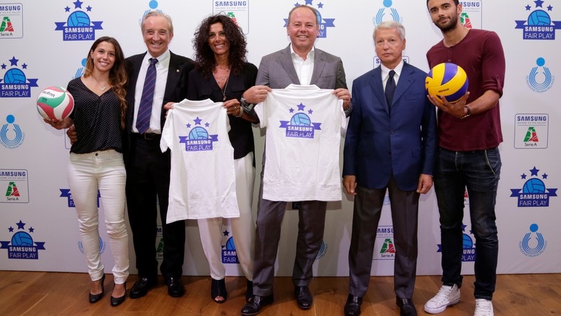 Samsung accanto al volley