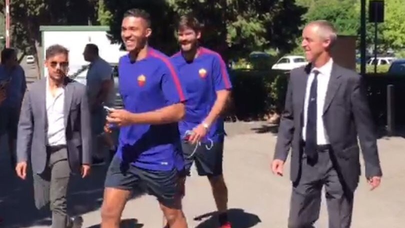 Roma, Alisson e Juan Jesus pronti alle visite mediche