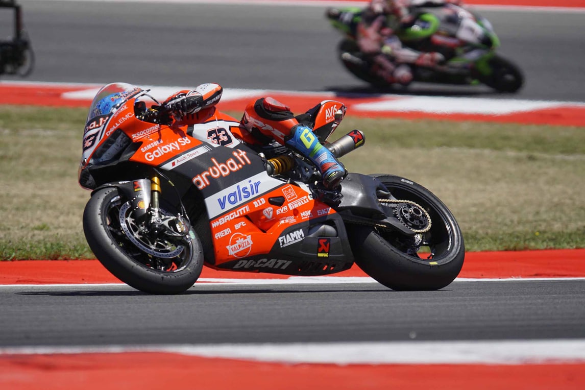 SBK Ducati, Melandri: «Laguna Seca tra le mie piste preferite»