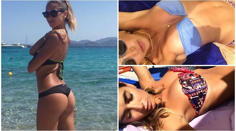 Melissa Satta in bikini, il lato B è da urlo