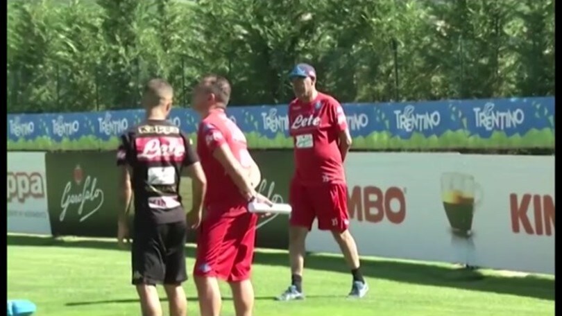 Il Napoli riparte da Dimaro