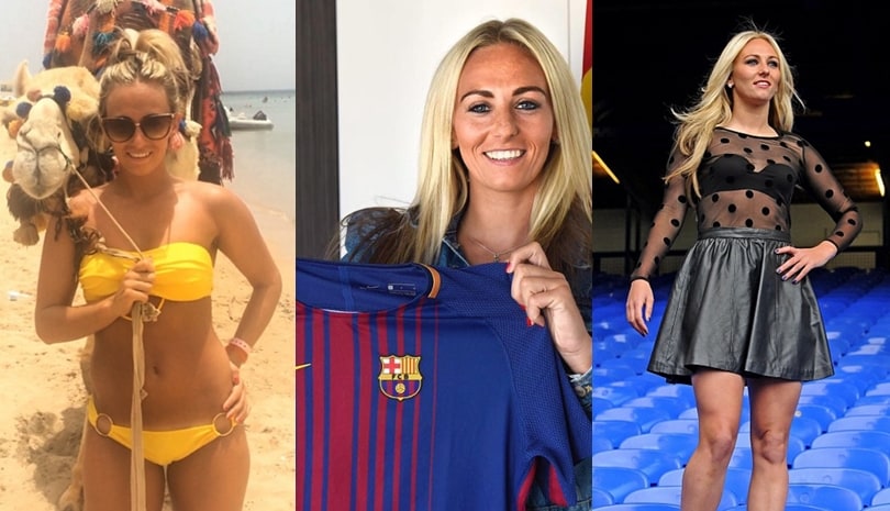 Toni Duggan, la sexy attaccante del Barcellona